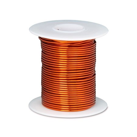REMINGTON INDUSTRIES Magnet Wire, 240C, Heavy Build Enameled Copper Wire, 20 AWG, 8 oz, 157Ft Length, 00351 Dia, Nat 20H240P.5